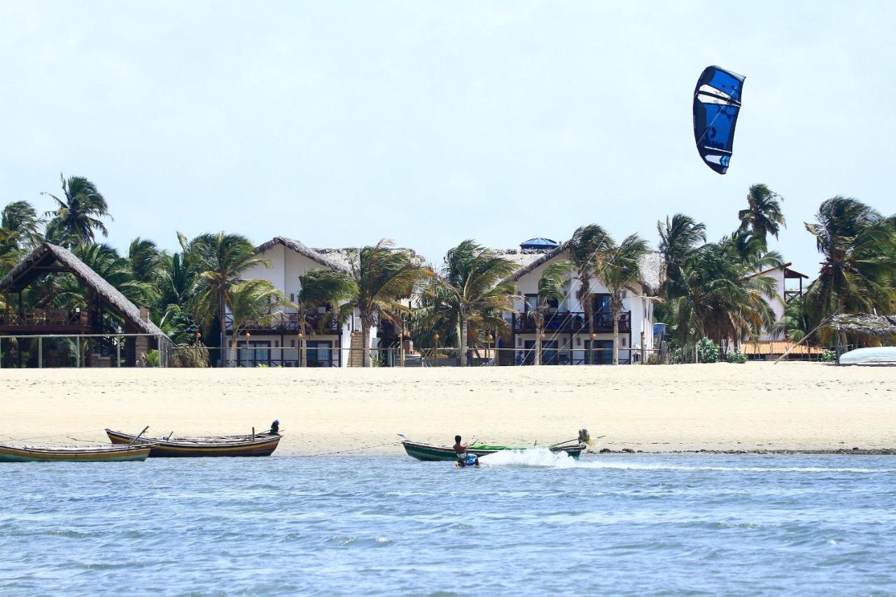 Ap Vila Mar Pe Na Areia Com Vista Para O Mar E Piscina Barra Grande  Exteriör bild