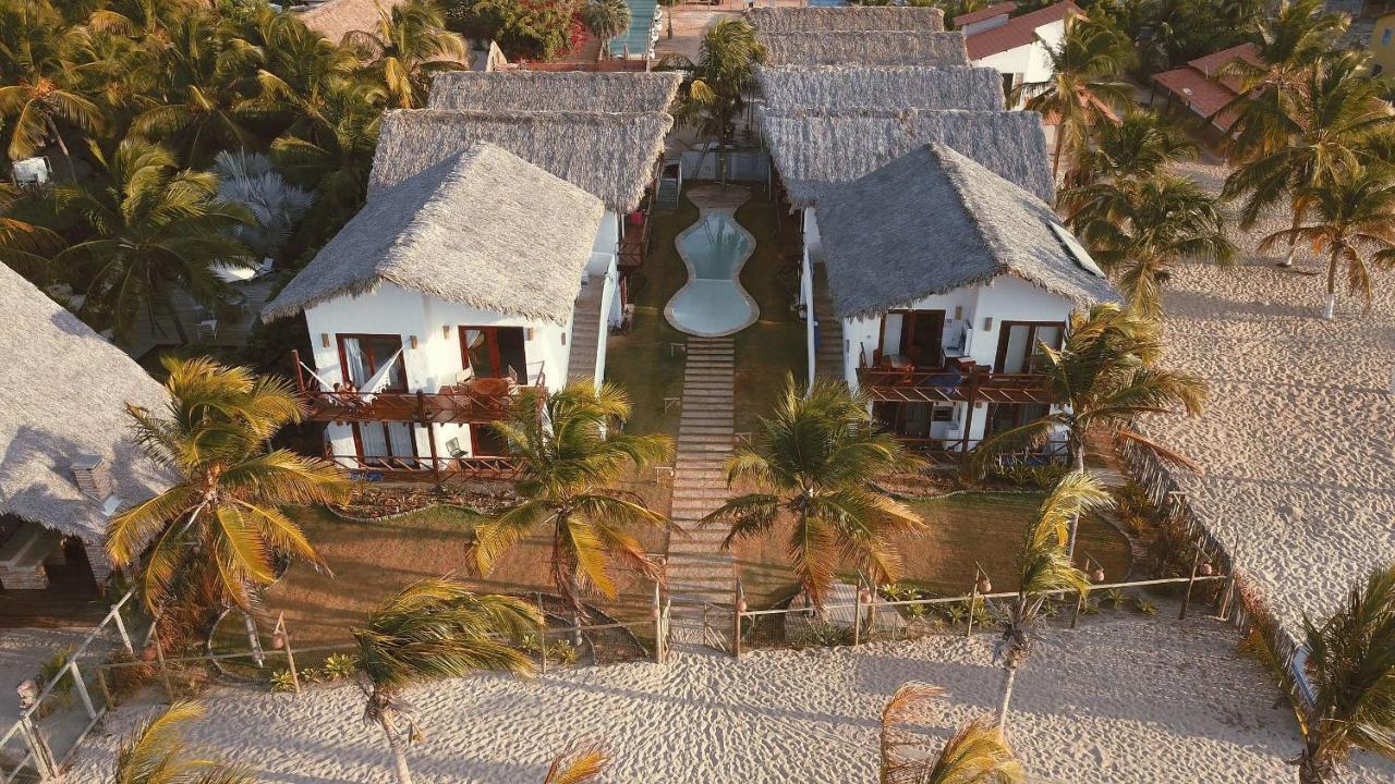 Ap Vila Mar Pe Na Areia Com Vista Para O Mar E Piscina Barra Grande  Exteriör bild