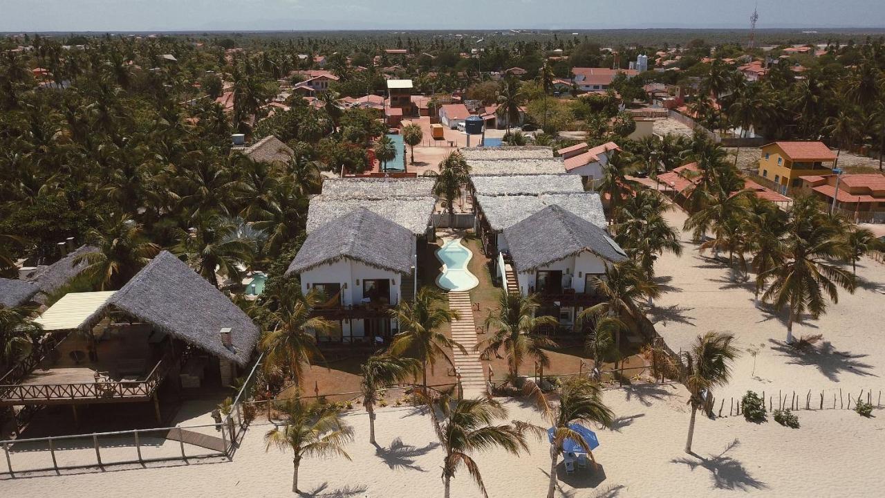 Ap Vila Mar Pe Na Areia Com Vista Para O Mar E Piscina Barra Grande  Exteriör bild