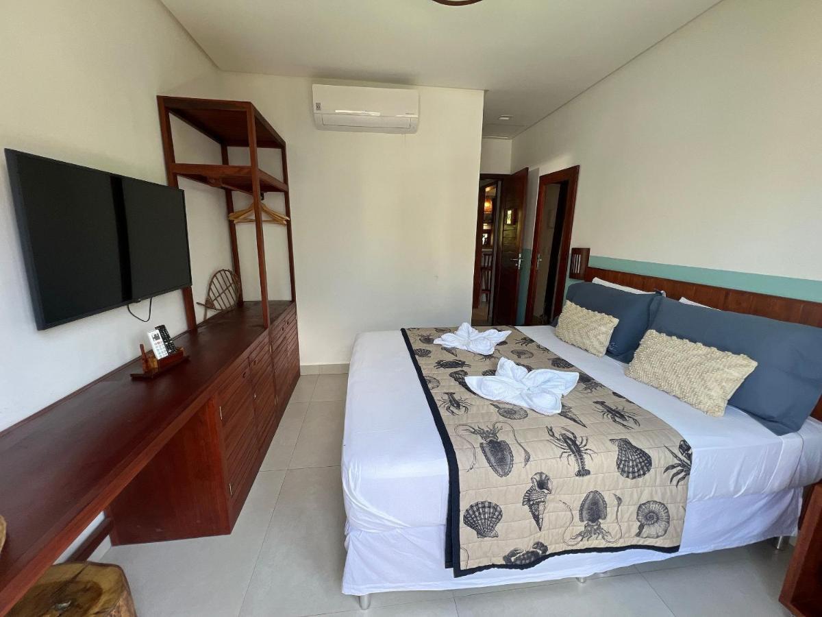 Ap Vila Mar Pe Na Areia Com Vista Para O Mar E Piscina Barra Grande  Exteriör bild