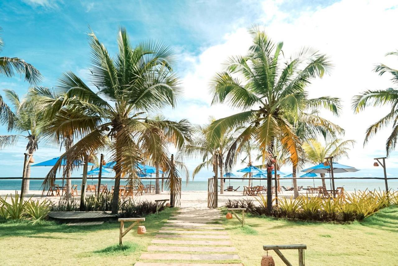 Ap Vila Mar Pe Na Areia Com Vista Para O Mar E Piscina Barra Grande  Exteriör bild